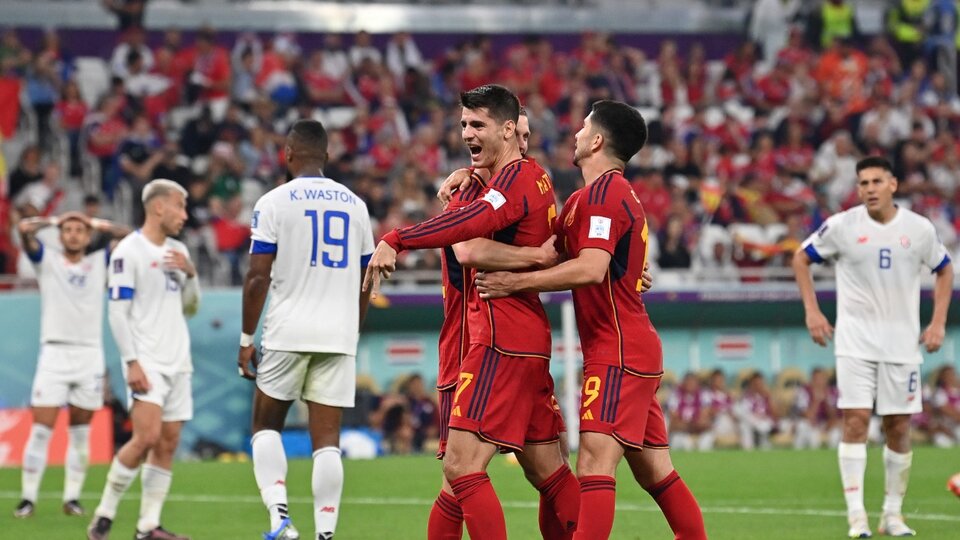 Spain debuted in the World Cup in Qatar with a relentless win against Costa Rica
