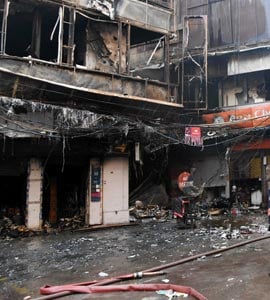 Bhaghirath Palace Delhi fire: Fire In Delhi's Electronics Mega Market Still Out Of Control, 24 Hours And Counting