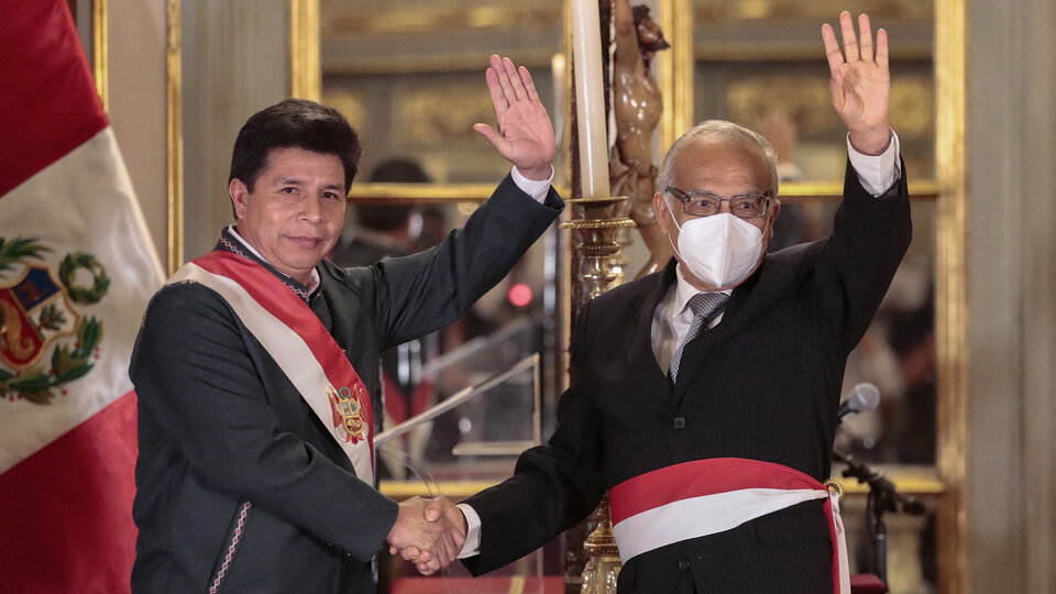 The congress of Peru caused the fall of another cabinet to Castillo
