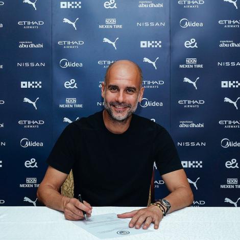 The signing that Manchester City promised Guardiola to renew
