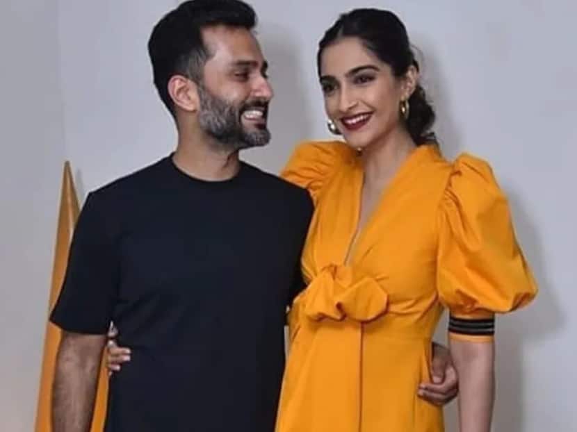Watch: Anand Ahuja is the perfect husband, Sonam Kapoor's shoes corrected in a big meeting

