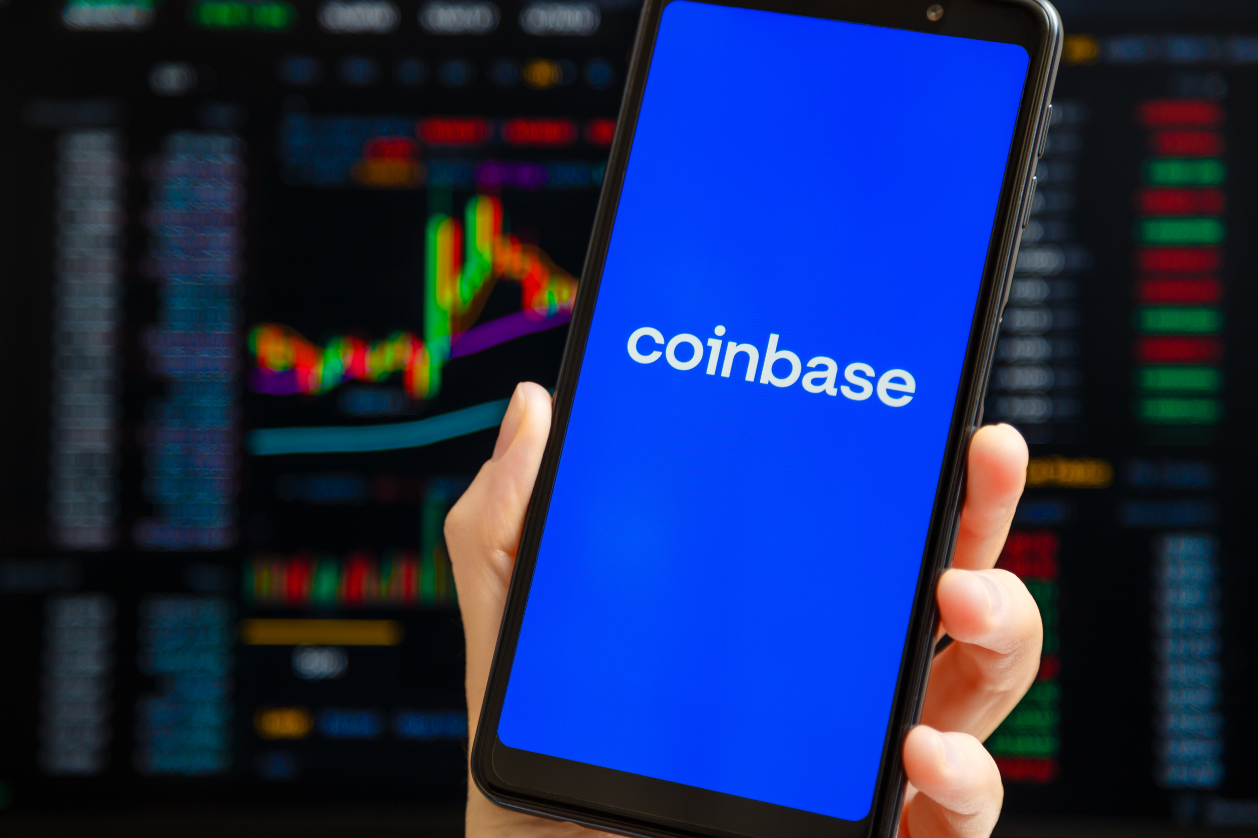 Coinbase shares already down 87 percent from early 2022
