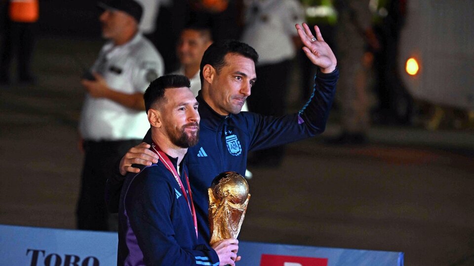 Lionel Scaloni: "Let's hope this hasn't been Messi's last World Cup"

