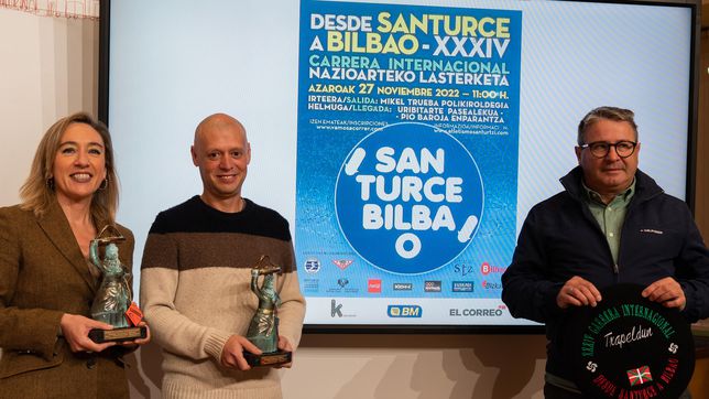 Pablo Sánchez and Nancy Jepleting win the XXXIV 'From Santurce to Bilbao'
