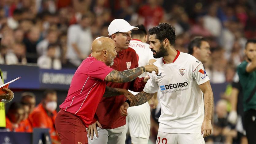 Sampaoli's palazo to Isco after his departure
