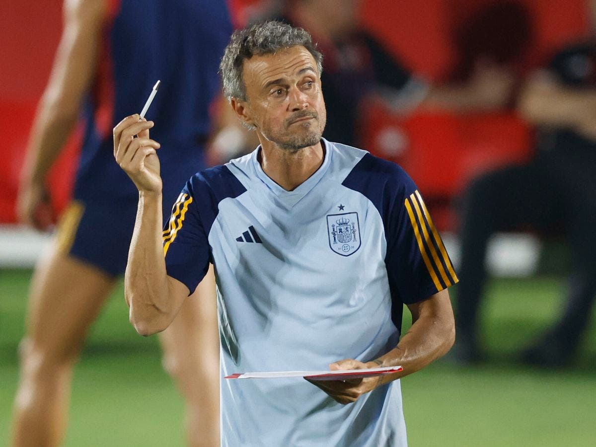 The great doubt of Luis Enrique in the eleven against Morocco
