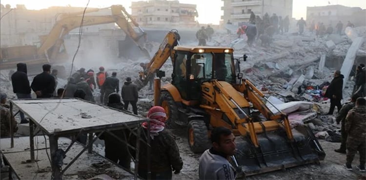 A residential building collapsed in Syria, killing several people
