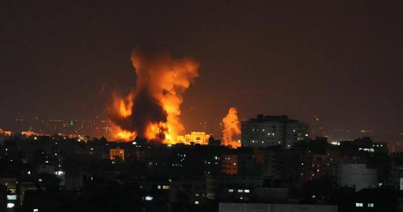 After the martyrdom of 10 Palestinians in Jenin, Israel attacked Gaza
