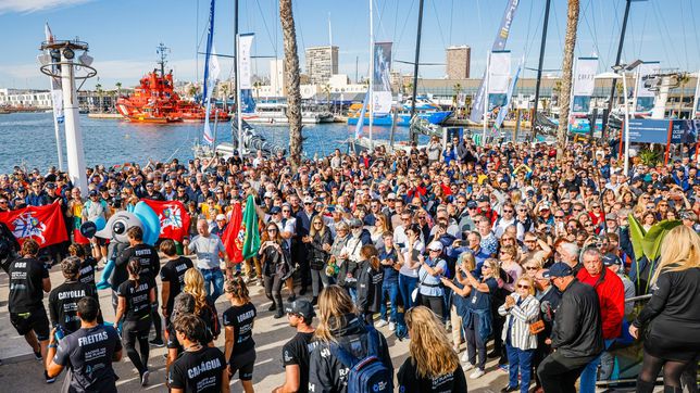 Alicante says goodbye to an The Ocean Race that is already heading to Cape Verde
