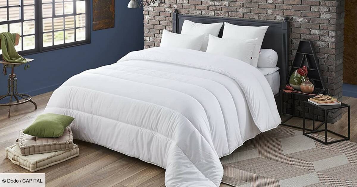 At Amazon, this duvet made in France at -32% will allow you to stay warm at night

