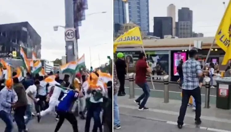 Australia: Flag bearers attack Sikhs during Khalistan referendum, 2 arrested
