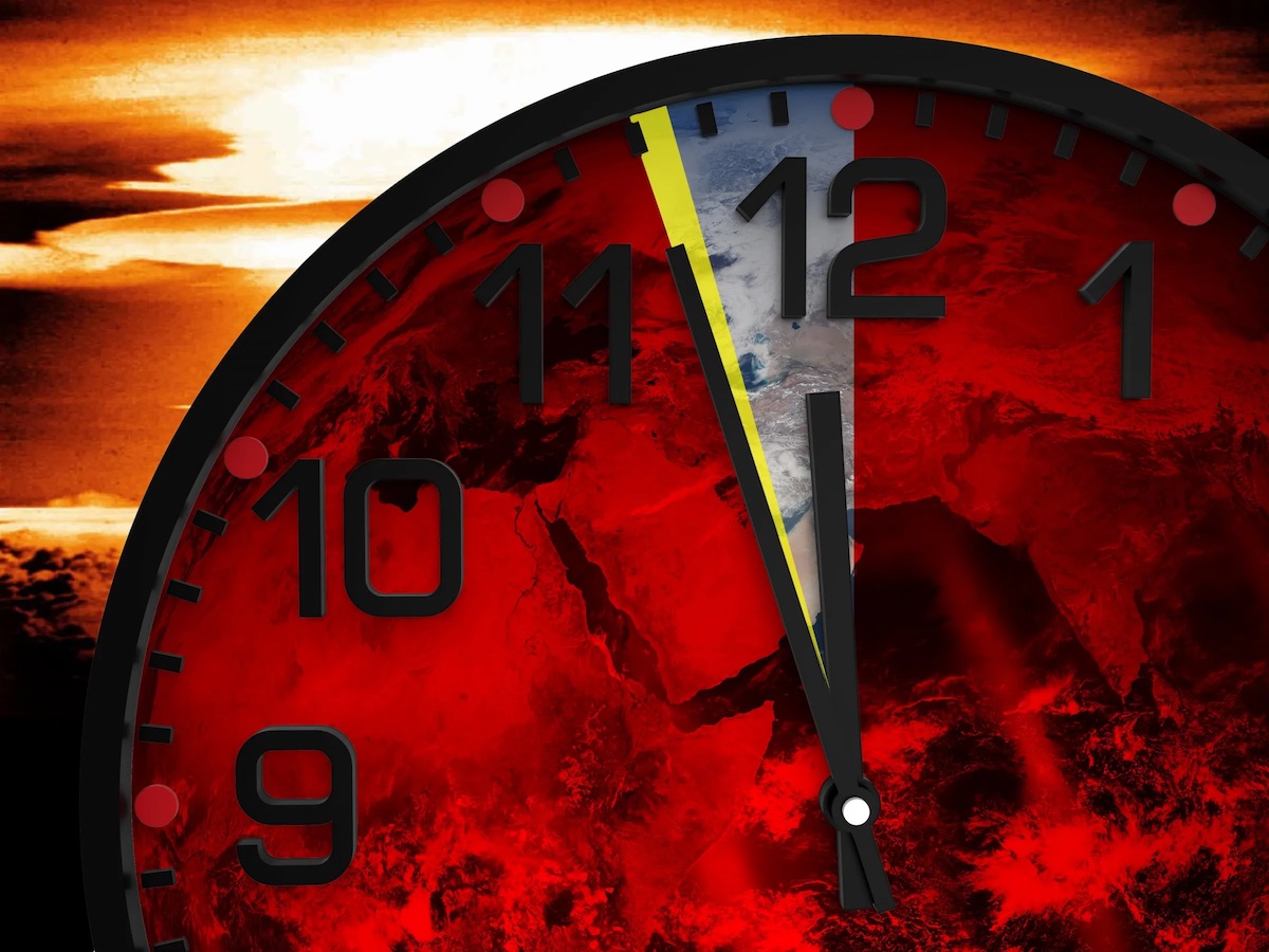 Change the time of the Doomsday Clock

