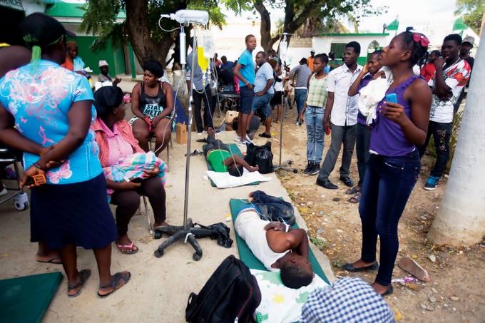 Cholera in Haiti has caused almost 500 deaths

