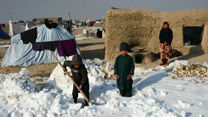Cold weather broke records in Afghanistan, 78 people died

