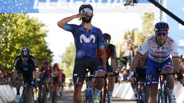 Fernando Gaviria breaks his drought and gives Movistar the first of the year
