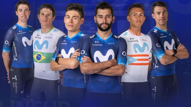 Gaviria and Rubio will be with Movistar in the Vuelta a San Juan
