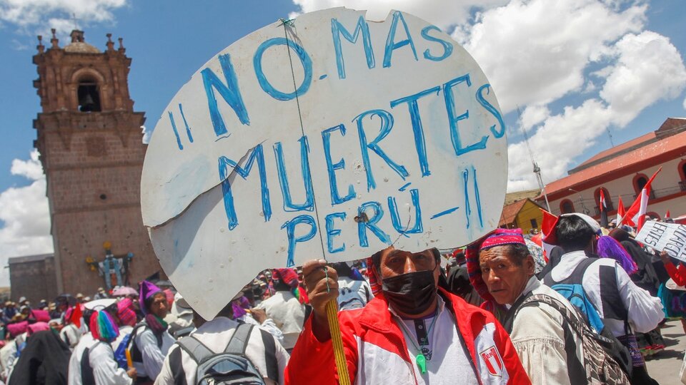 In Peru, the marches do not stop even with bullets
