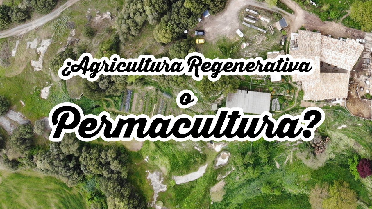 agricultura regenerativa y permacultura, suelo, alimentos, hábitats, ecosistemas