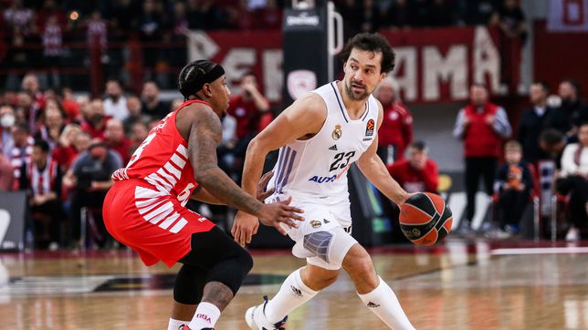 Summary and result of Olympiacos - Real Madrid: Euroleague 2022-23
