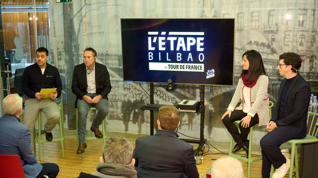 The cycling tour 'L'Étape by Tour de France' 2023, in Bizkaia  
