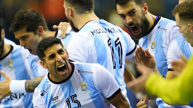 What does Argentina need to go to the second phase of the Handball World Cup?
