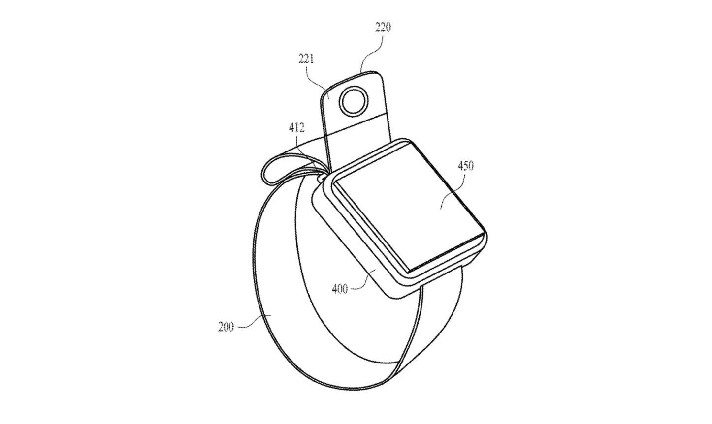 Apple patents a smartwatch with a camera on the strap