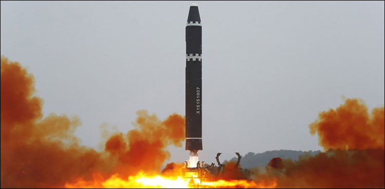 After the warning, North Korea's first ballistic missile test this year
