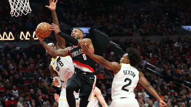 Another 60 from Lillard: 