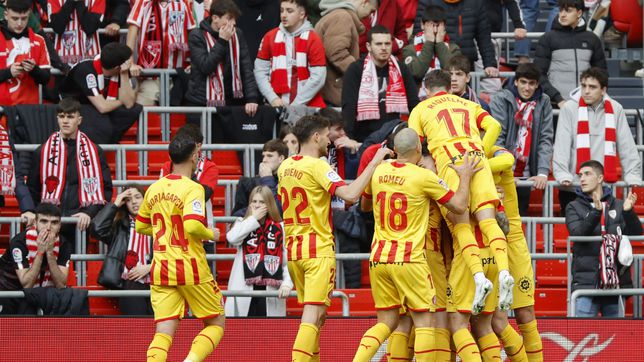Athletic 2 - 3 Girona: summary and goals of LaLiga Santander
