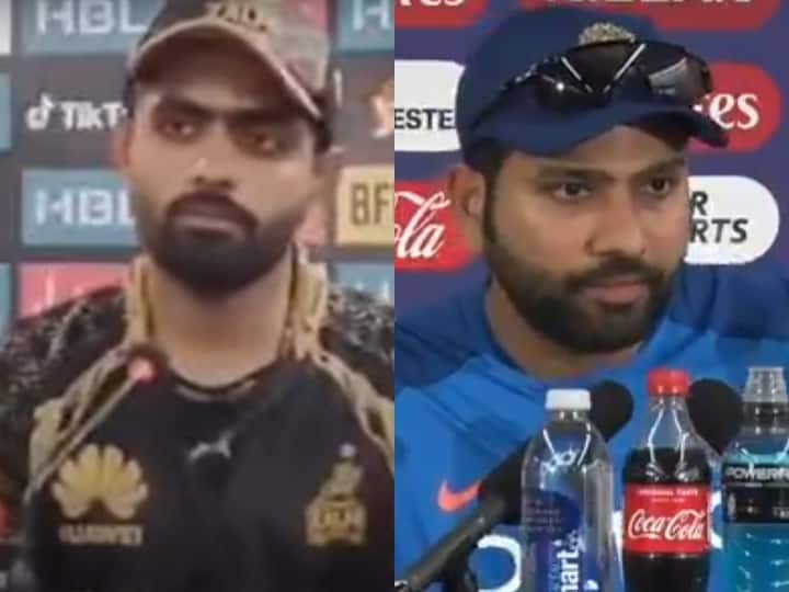 Babar Azam gave such a response to the journalist, fans remembered Rohit Sharma, watch the funny video

