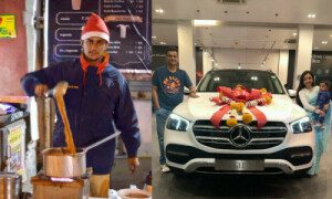 Chaiwala in India owns Mercedes-Benz worth crores of rupees
