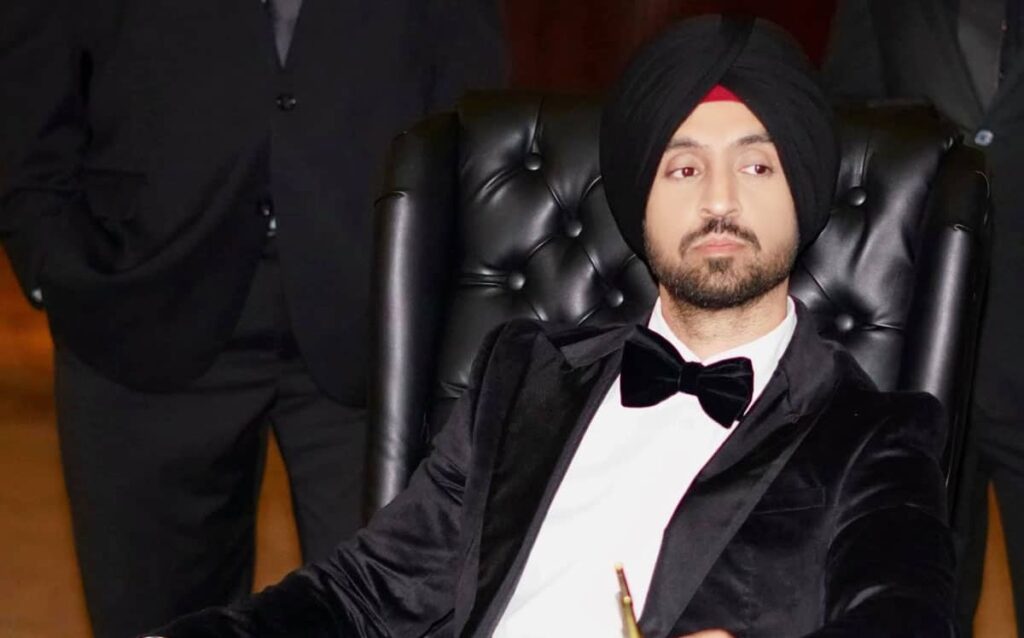 Diljit Dosanjh in Bollywood movie The Crew