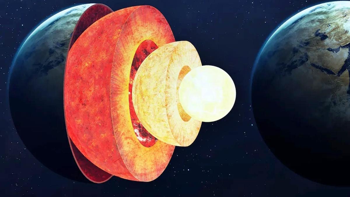 Earth's core has another core inside

