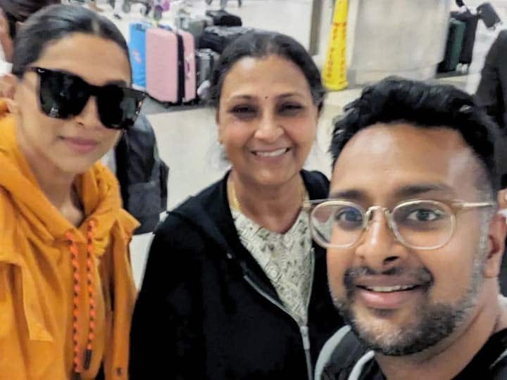 Fan took a selfie with his mother and Deepika Padukone, told how the conversation with the actress was

