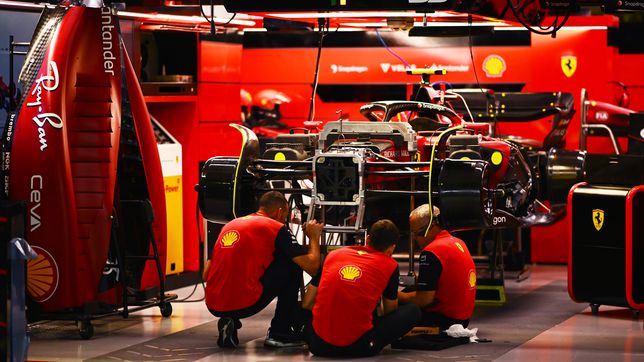 Ferrari starts its new engine

