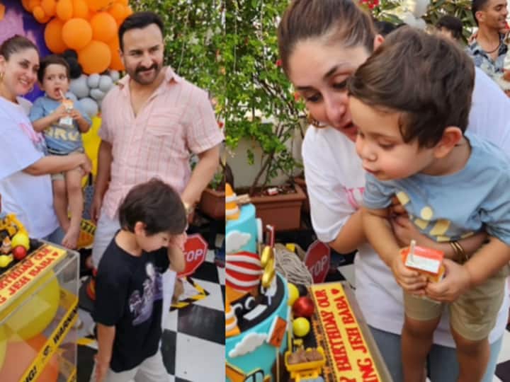 Kareena-Saif celebrated Chhote Nawab Jeh's birthday with family and friends, see photos

