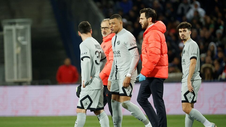 Mbappé has a tear and misses the first leg against Bayern Munich
