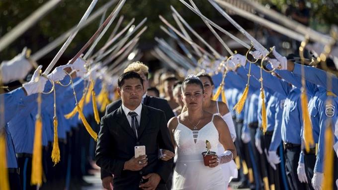 More than 200 couples will marry in a massive wedding in Nicaragua

