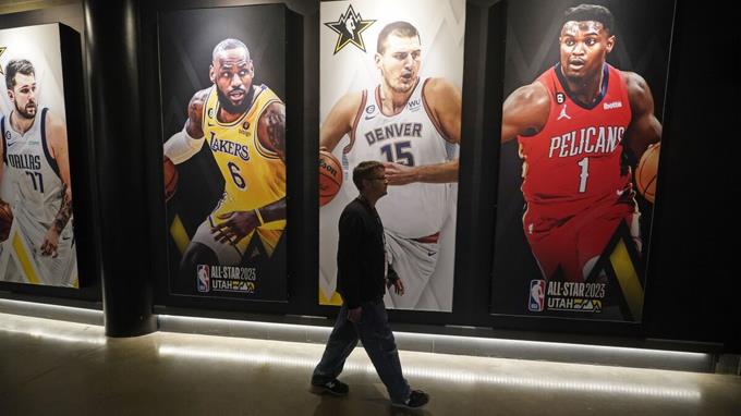 Las estrellas de la NBA llegan a Salt Lake City