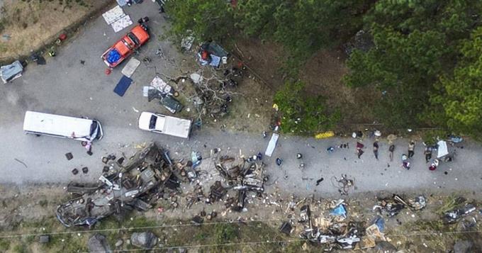 Panamanian authorities seek to identify 39 after an accident

