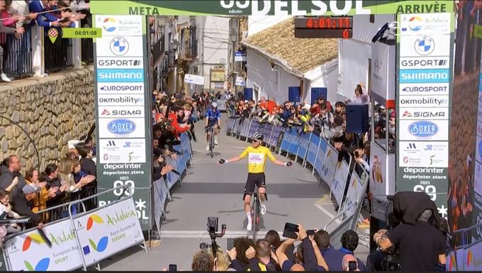 Pogacar vuelve a ganar en la cuarta etapa de la Vuelta a Andalucía