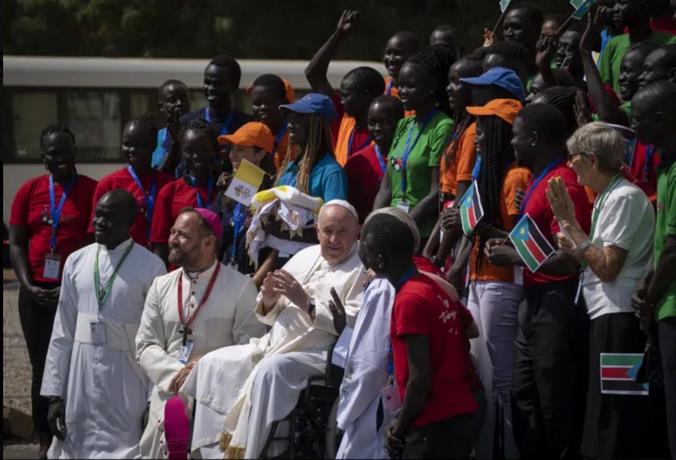 El Papa dice que el futuro de Sudán del Sur depende del trato a las mujeres