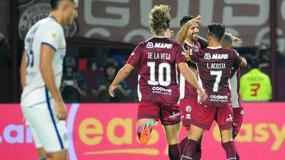 Professional League: Lanús beat San Lorenzo and is the leader
