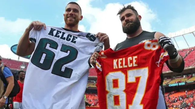 The Kelce brothers will make Super Bowl history
