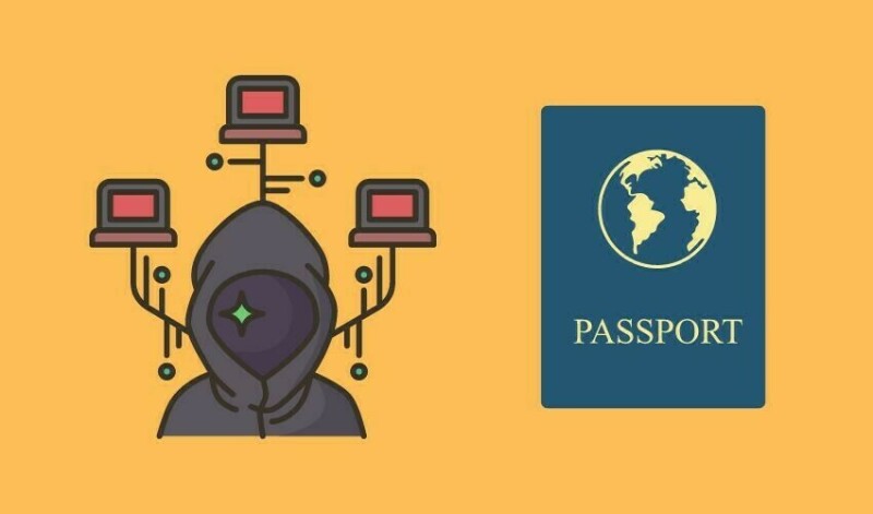 To impress his wife, the husband hacked the passport verification system

