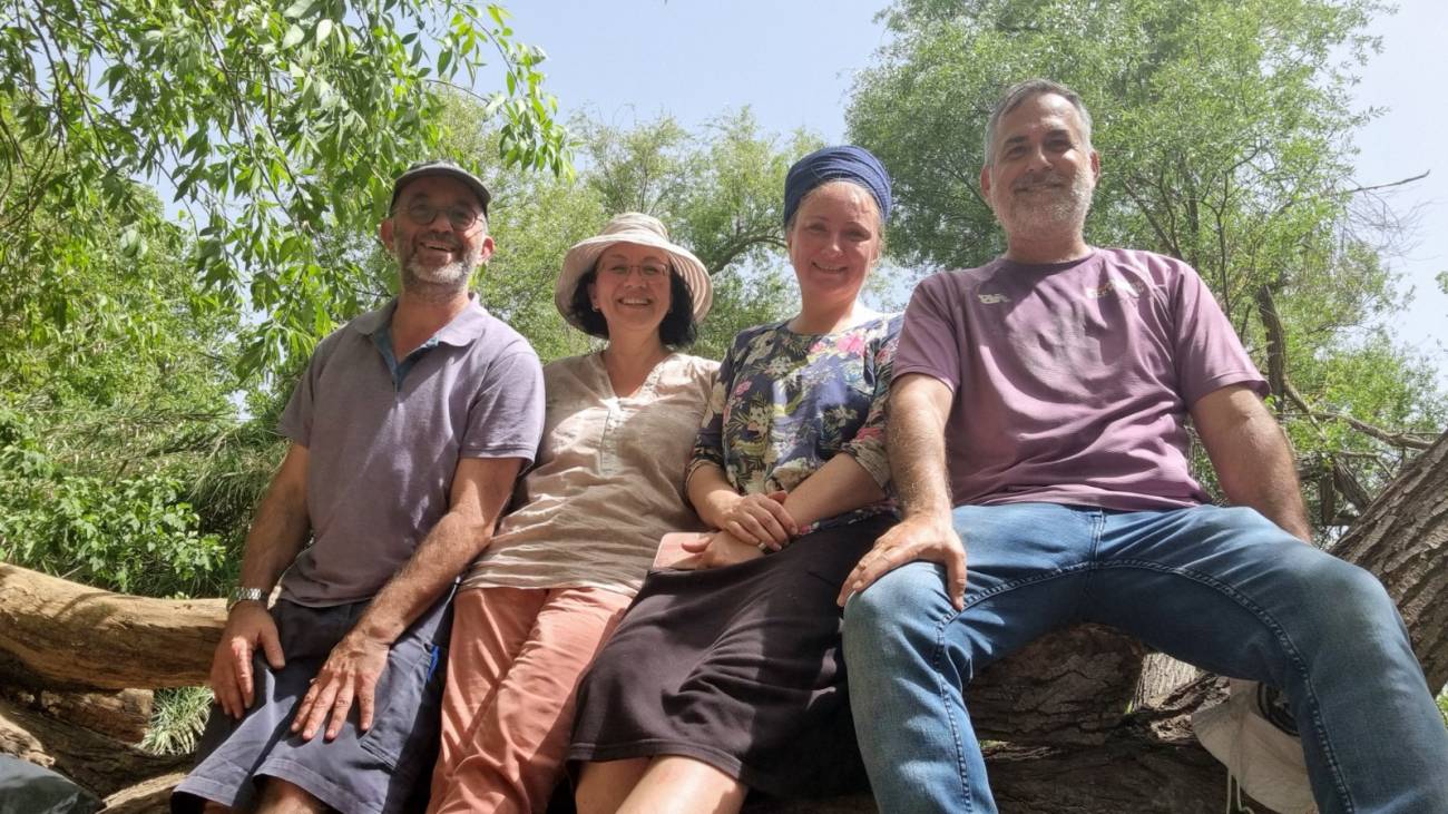 Research team in Israel.  / Photo courtesy of the author