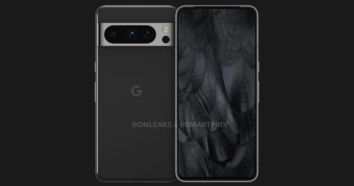 Google Pixel 8 Pro appears in first renders with surprise


