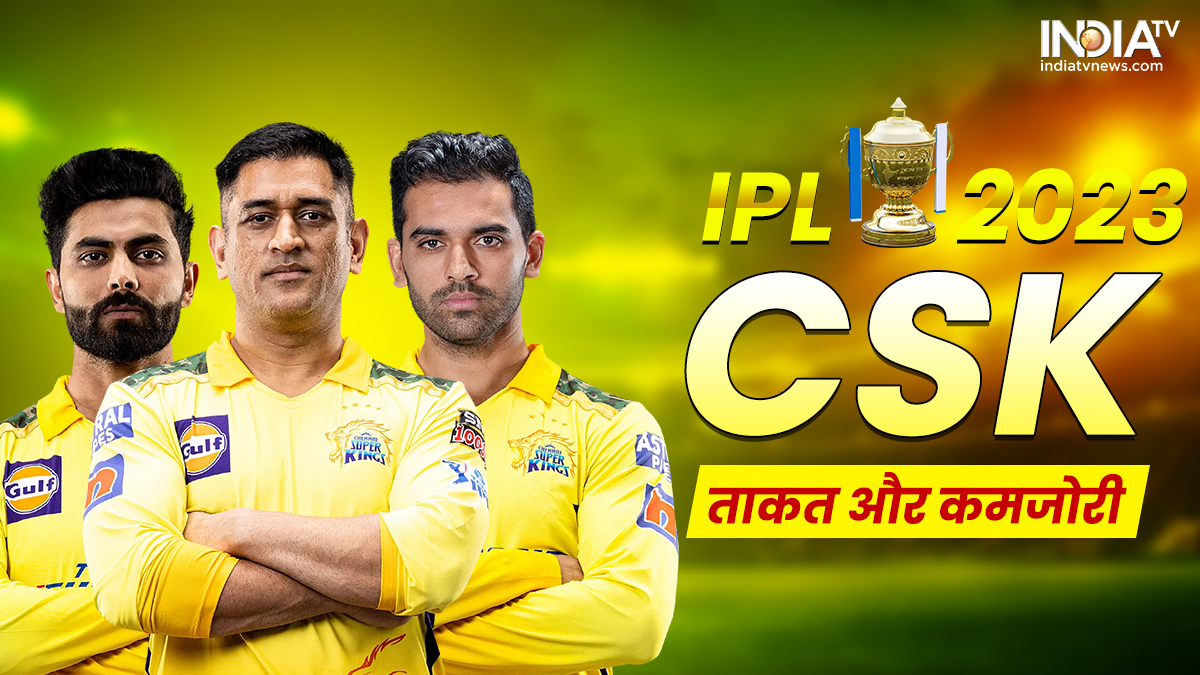 IPL 2023: CSK force captained by MS Dhoni

