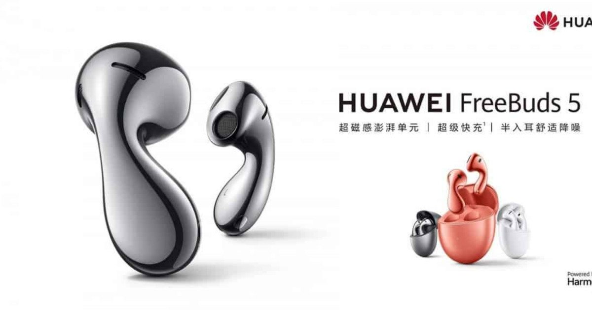 Huawei FreeBuds 5 with a peculiar design arrive in Europe in April

