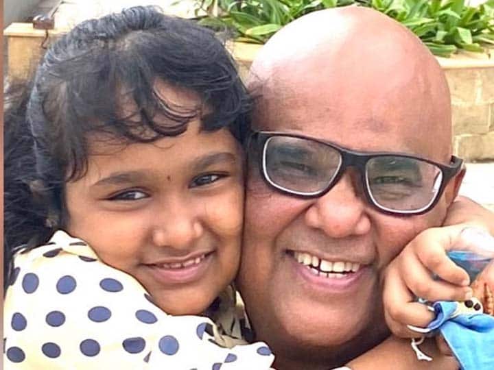 After Satish's death, his 10-year-old daughter shared this post, your eyes will water after seeing the photo.

